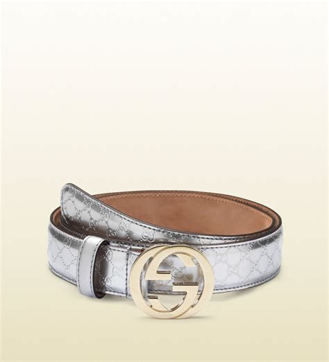 gucci supreme belt womens|Gucci belt with silver buckle.